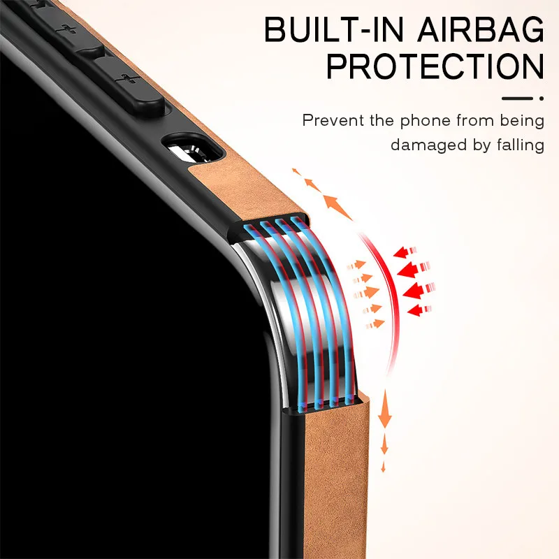 luxury lambskin pu leather case for iphone 13 12 11 pro max mini xr xs x 8 7 plus se 3 2020 soft silicone shockproof phone cover free global shipping