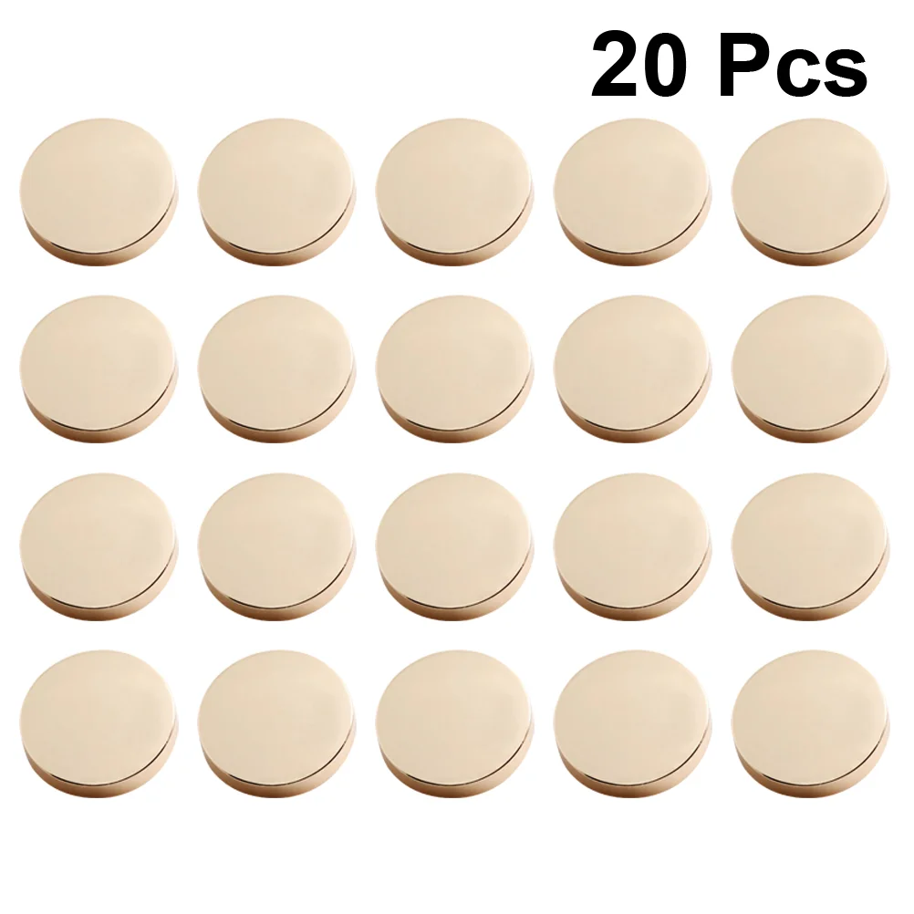 

Buttons Metal Button Sewing Coat Decorative Flat Clothes Shirt Round Replacement Diy Gold Suit Craft Jacket Alloy Accessories