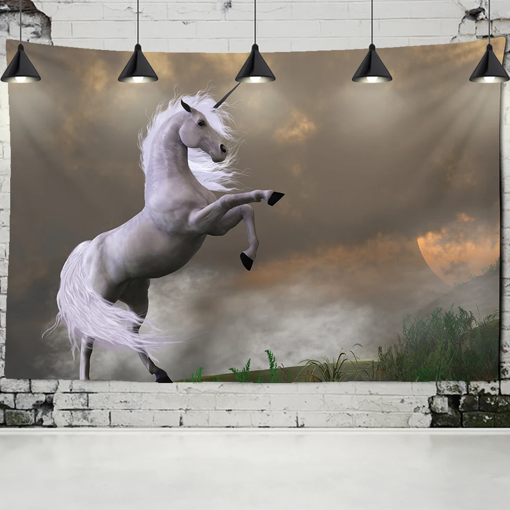 Гобелен Pegasus с изображением лошади украшение на стену фоновая ткань