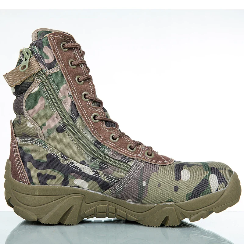 

Outdoor Hiking Sneakers For Men Military Tactical Waterproof Camping Trekking Boots Mens Climbing Camo Sports Shoes