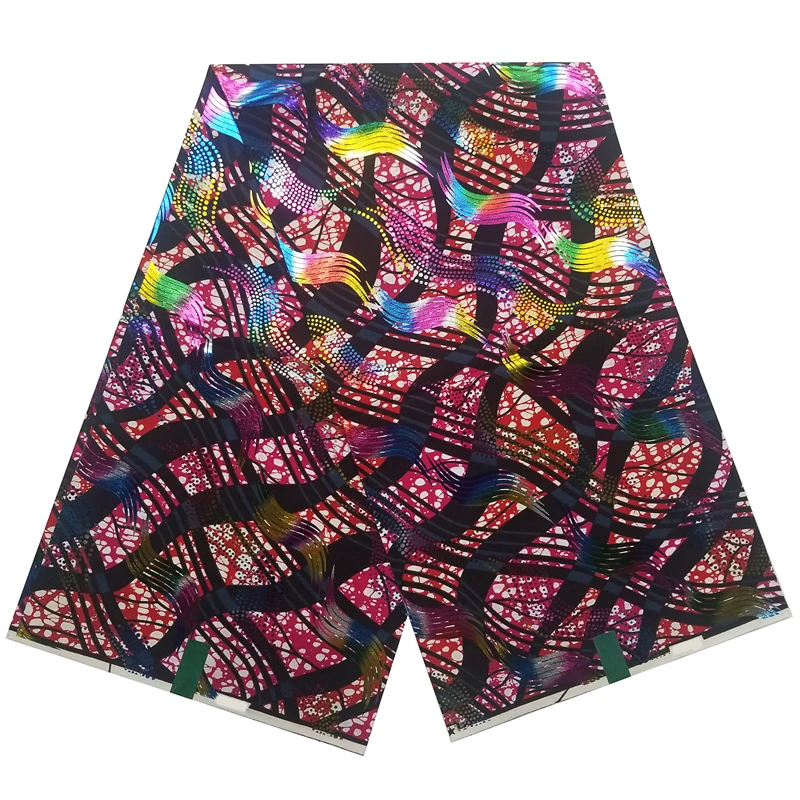

Veritable Gold Print African Real Wax Fabric 100% Cotton Ankara Golden Wax Ghana Nigeria Style Pagne Sewing Material TG0617