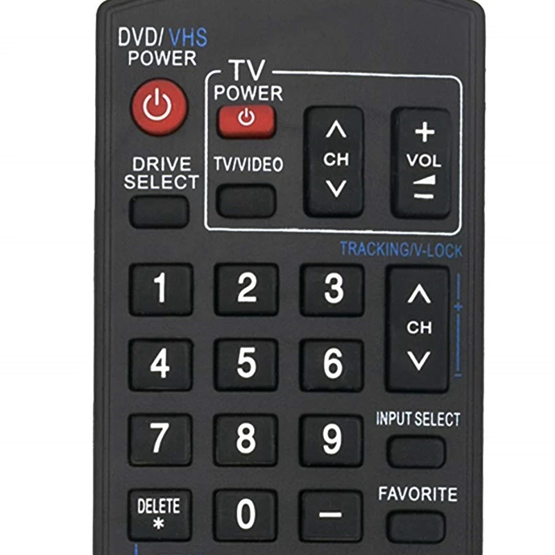 N2QAYB 000197 Замените пульт дистанционного управления для DVD-рекордера Panasonic DMR-EZ48V