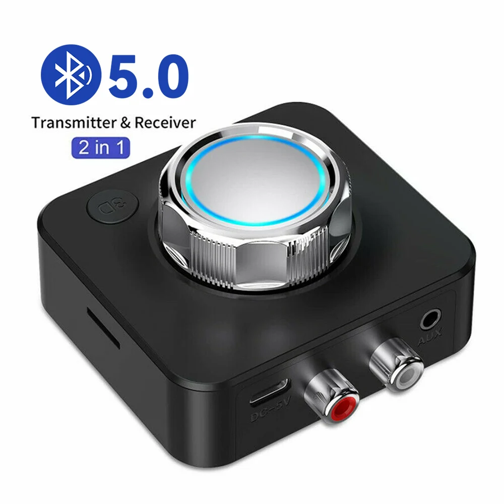 

BT 5.0 Audio Receiver Wireless TF Card RCA 3.5mm AUX MP3 Player Wireless Audio Stereo Adapter For Car Wired Speaker Headphone