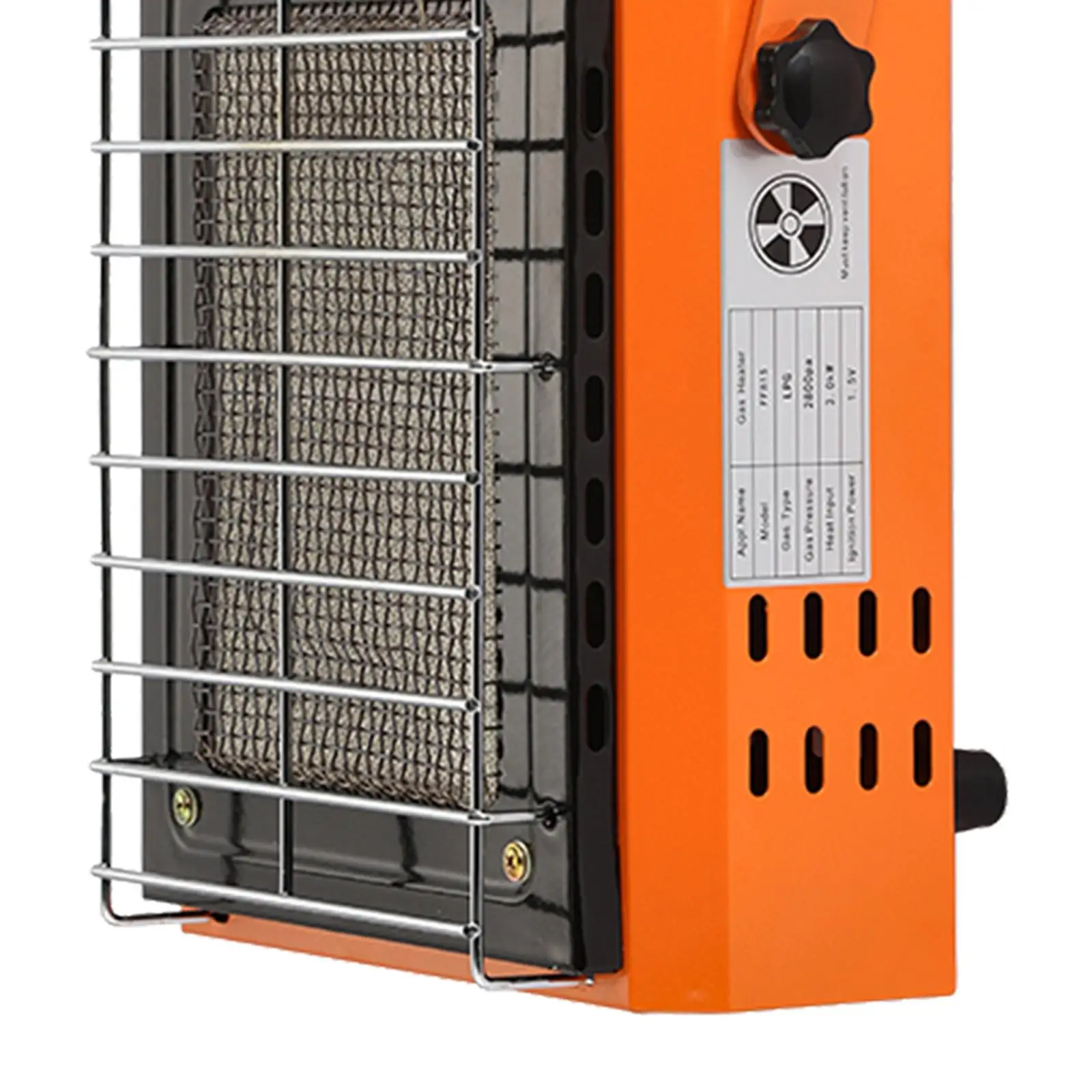 

Portable Gas Heater Stove Propane Burning 2900W Camping Outdoor Cooker