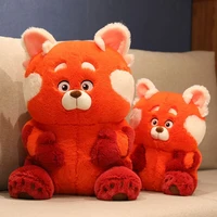 46cm big turning red plush toys kawaii cartoon red panda plush doll anime peripheral red panda soft plush doll gifts for kids