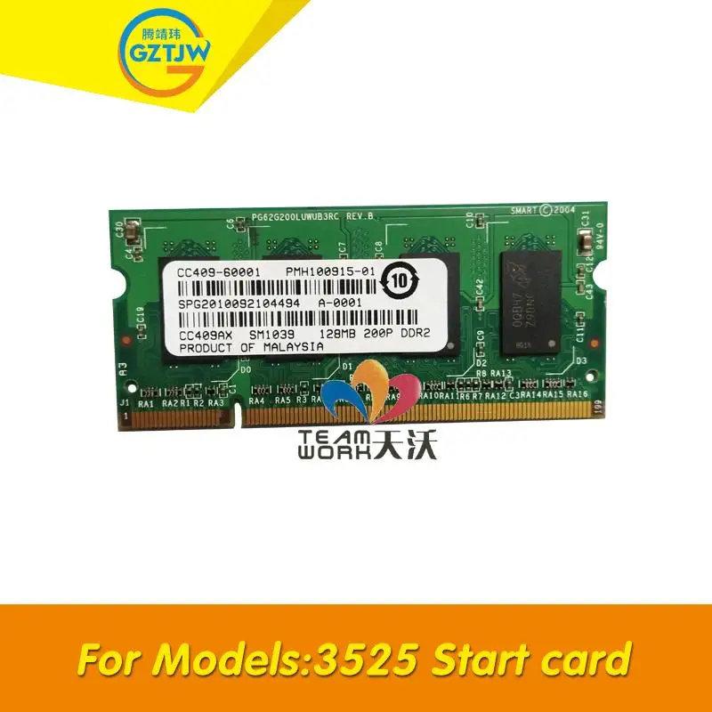 

CC409-60001 for HP LJ CP3505 CP3525 CP3530 4025 4525 128MB Memory Card 200-PIN DDR2 SODIMM X64