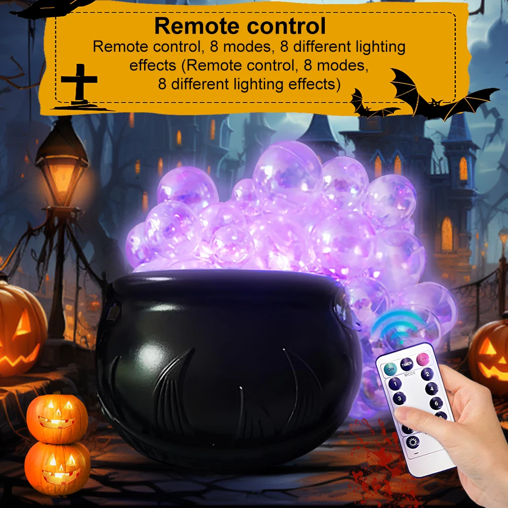 Украшения на Хэллоуин домашний набор кастрюль сделай сам черная пластиковая