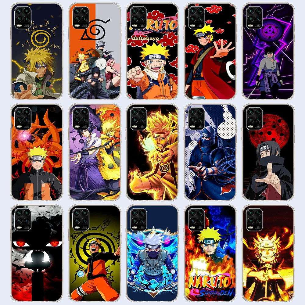 

Soft Case For iPhone 5 5S 6 6S 7 8 X SE 13 Mini Plus Pro Max YS-3 Anime N-Narutos