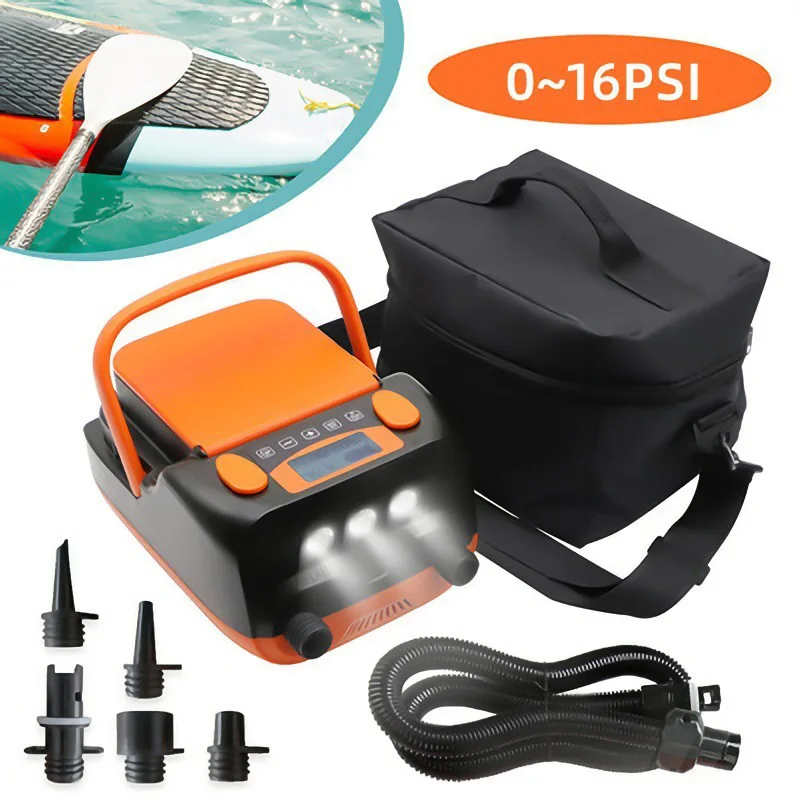 

Canoe SUP paddle board surfboard 12V car mounted battery electric inflator gas boat inflator pump