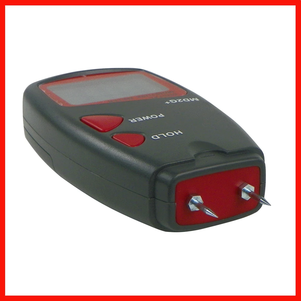 Измеритель влажности RZ Digital LCD 5%~40% 2 Pins для дерева и бамбука, портативный тестер MD2G+ Timber с датчиком влажности MD2G plus.