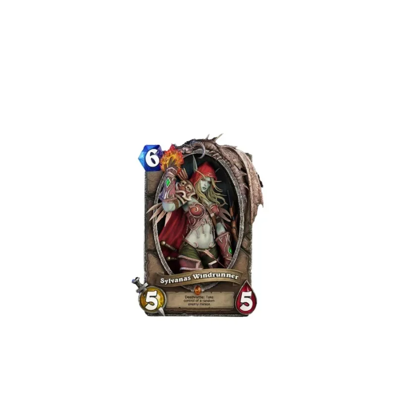 В наличии оригинальные HEX коллекционные предметы Sylvanas Windrunner 31 см анимационная