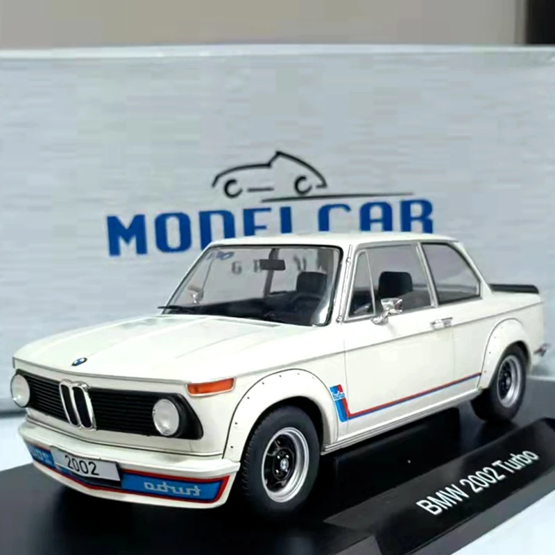 

1:18 BMW 2002 TURBO Limited Edition Resin Metal Static Car Model Toy Gift