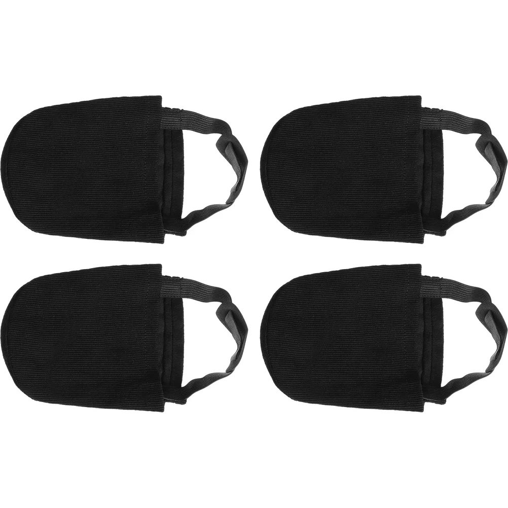 

2 Pairs Bowling Shoe Cover Wear-resist Slider Accessories Ball Convenient Shoes Slipping Mat Cotton