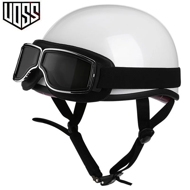 

half Face New For Adults Motorbike Helm DOT approved Motocross Helmets Motor Helmet Retro Moto Helmet Scooter Vintage