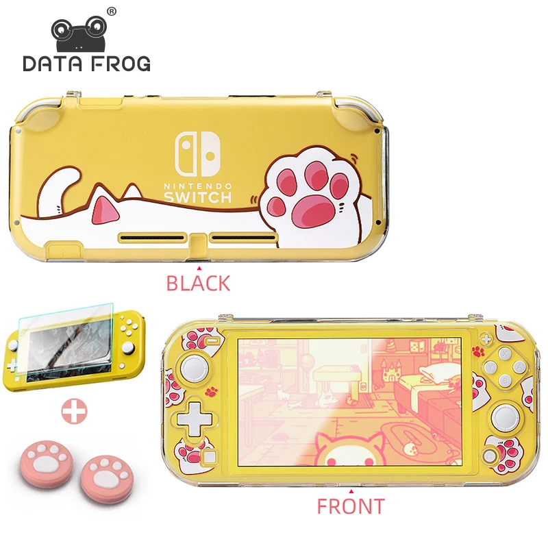 Защитный чехол DATA FROG совместимый с консолью Nintendo Switch Lite в виде кошачьей лапы