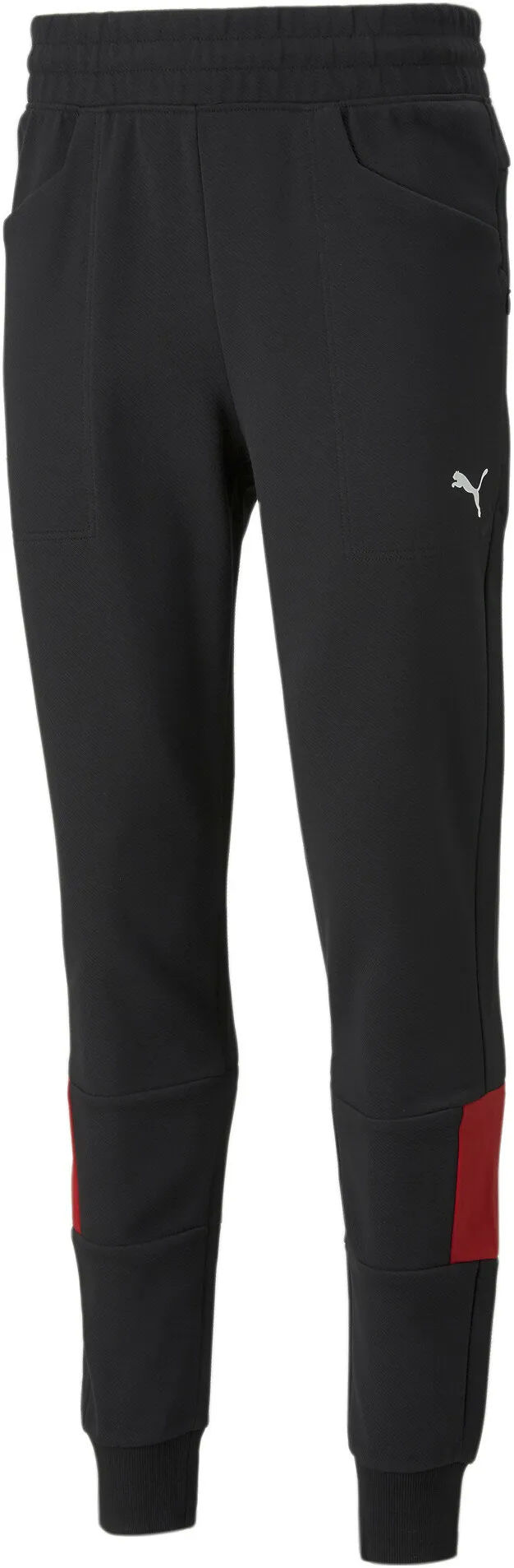 Спортивные штаны Puma Ferrari Race Sweat Pants 53374601 флисовые с манжетами |
