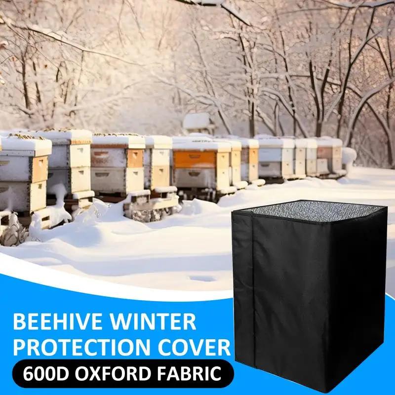 

Beehive Insulation Cover 600D Oxford Bee Cozy Winter Hive Wraps Waterproof Bee Hives Cover Garden Patio Protective Covers