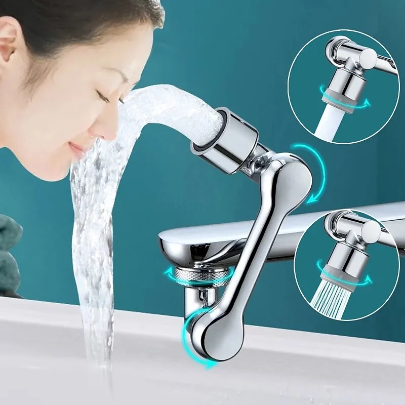 

Universal 1080° Swivel Robotic Arm Swivel Extension Faucet Aerator