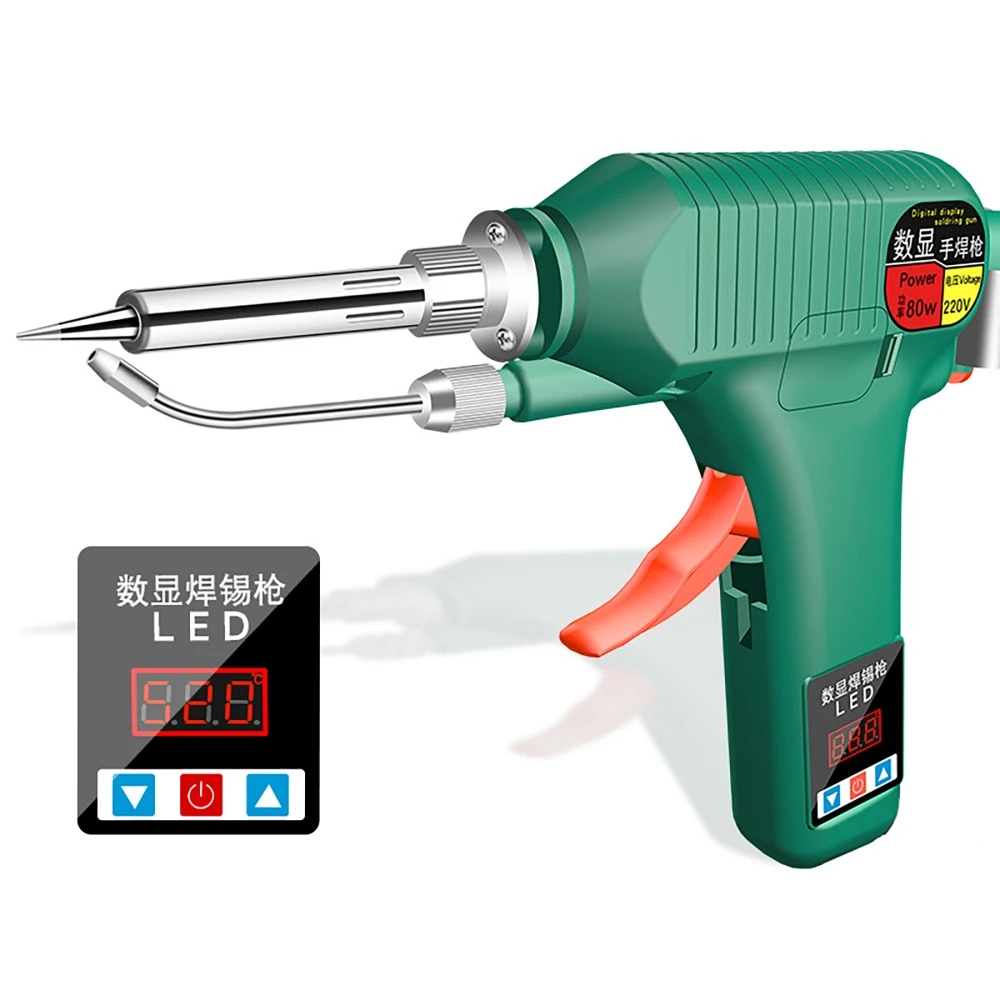 

Electric Tool Display Portable Gun Soldering Digital Internal 180-520℃ Heating Iron Welding Torch Repair Power