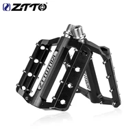 ztto jt02 bicycle flat pedal steel axis safe anti slip solid color pedals replacing mountain cycle parts supplies