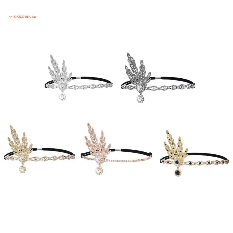 

Girls Charm Headdress Headband Bridal Shower Wedding Head Accessories