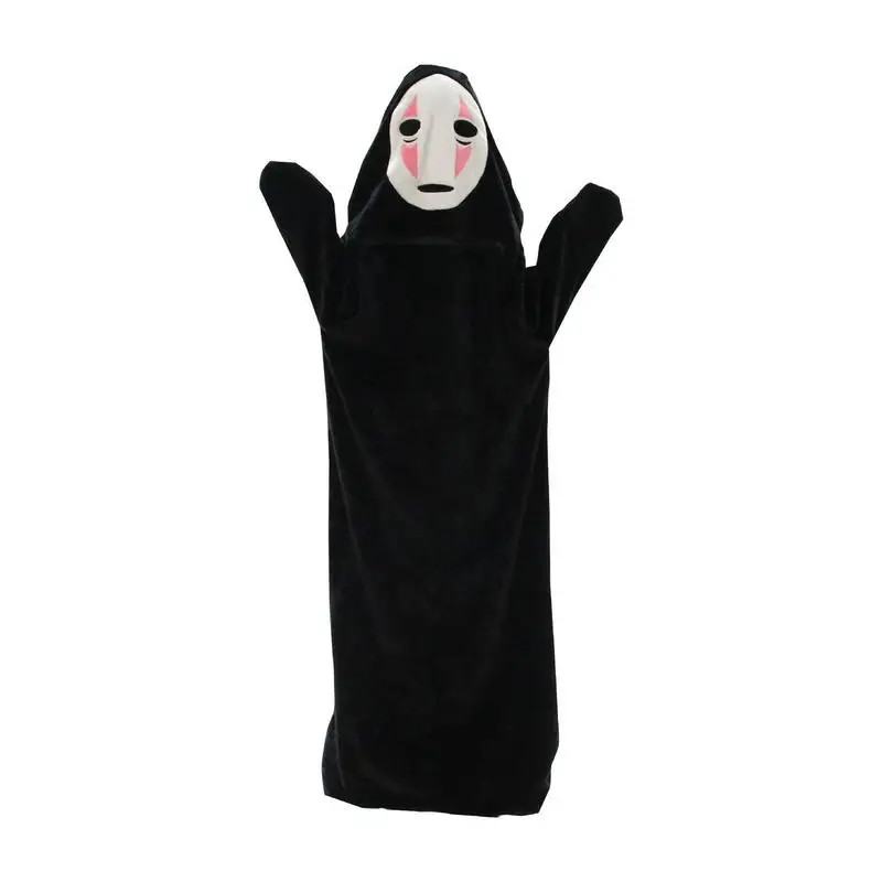 

No Face Man Costumes Hoodied Loose Nightgown Soft Kaonashi Robe Adults Fashion For Festival Parade Theme Party Sleepwear Role