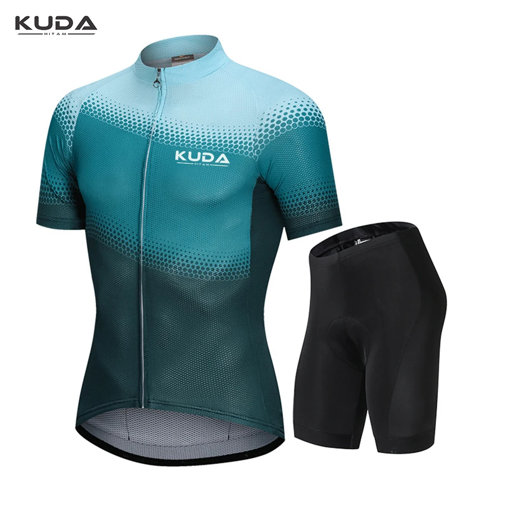 

2022 Kuda Hitam cycling suit men's cycling clothes short sleeve cycling suit bike suit men cycling jersey suit Bicycle Clothing