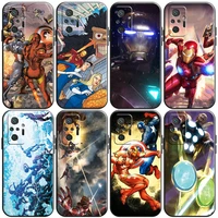 marvel trendy people phone case for xiaomi redmi note 9 9i 9at 9t 9a 9c 9s 9t 10 10s pro 5g silicone cover back soft carcasa