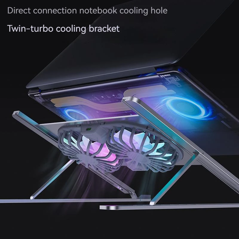 

Подставка для ноутбука P11F, вертикальная подставка для компьютера, из алюминиевого сплава, с холодным охлаждением