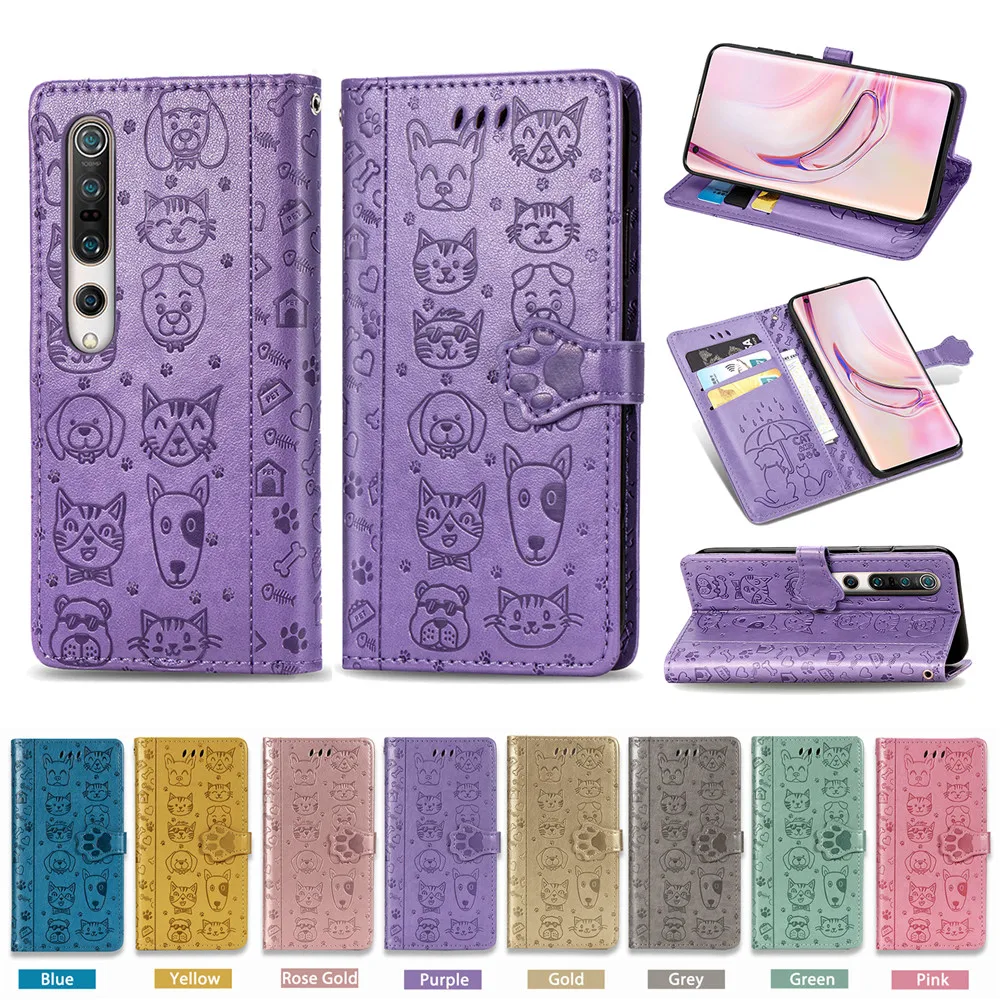 

for Xiaomi Mi 13 Lite Civi2 12T 12S Ultra Poco X5 Pro C31 C40 X3 GT Phone Case Fashion 3D Embossed Flip Leather Wallet Cover