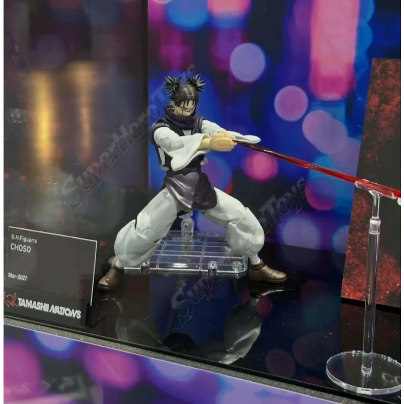 Фото Предзаказ: 100% оригинальная фигурка Bandai S.H.Figuarts Чосо из «Магической битвы» (Jujutsu Kaisen), коллекционные подарки, различные формы и позы. №3
