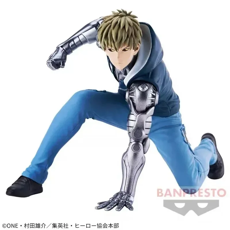 Фото Оригинальные коллекционные фигурки Bandai ONE PUNCH MAN: Генос, Ужасный Торнадо, Сайтама, Гаро, Фубуки — аниме-модели, игрушки, украшения №3