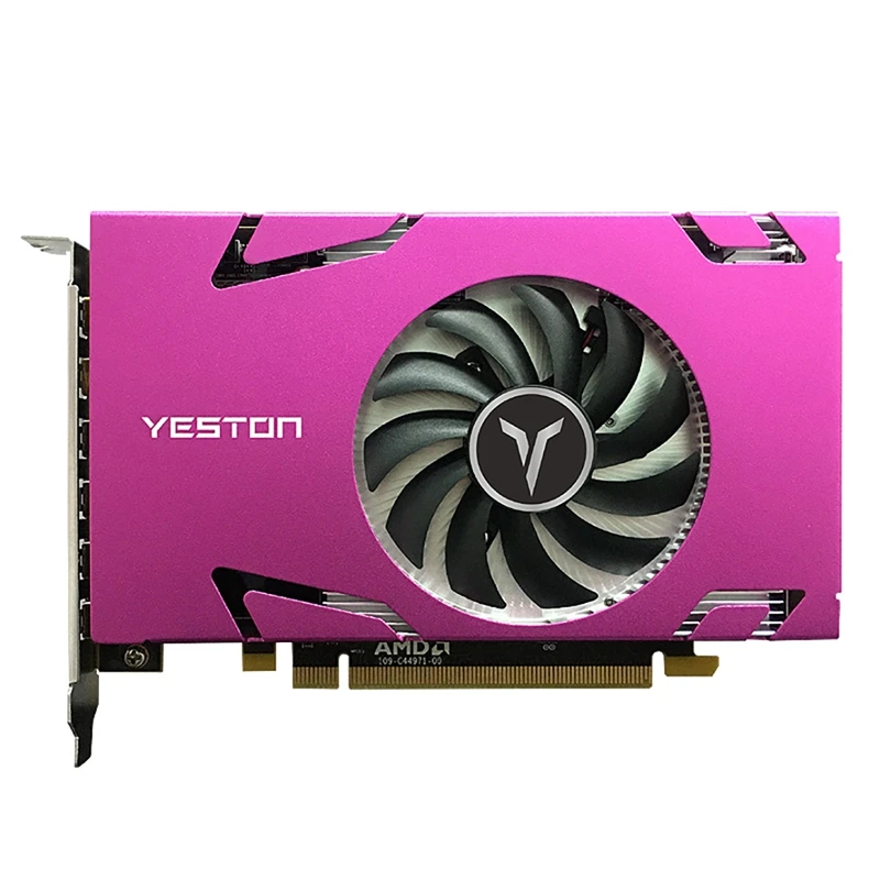 

Yeston R7 350 4G 6MINIDP Ultra-Fast Graphics Card 4GB 128Bit GDDR5 700/4500Mhz PCI-E3.0 X16 Multi-Screen PC Gaming Graphics Card