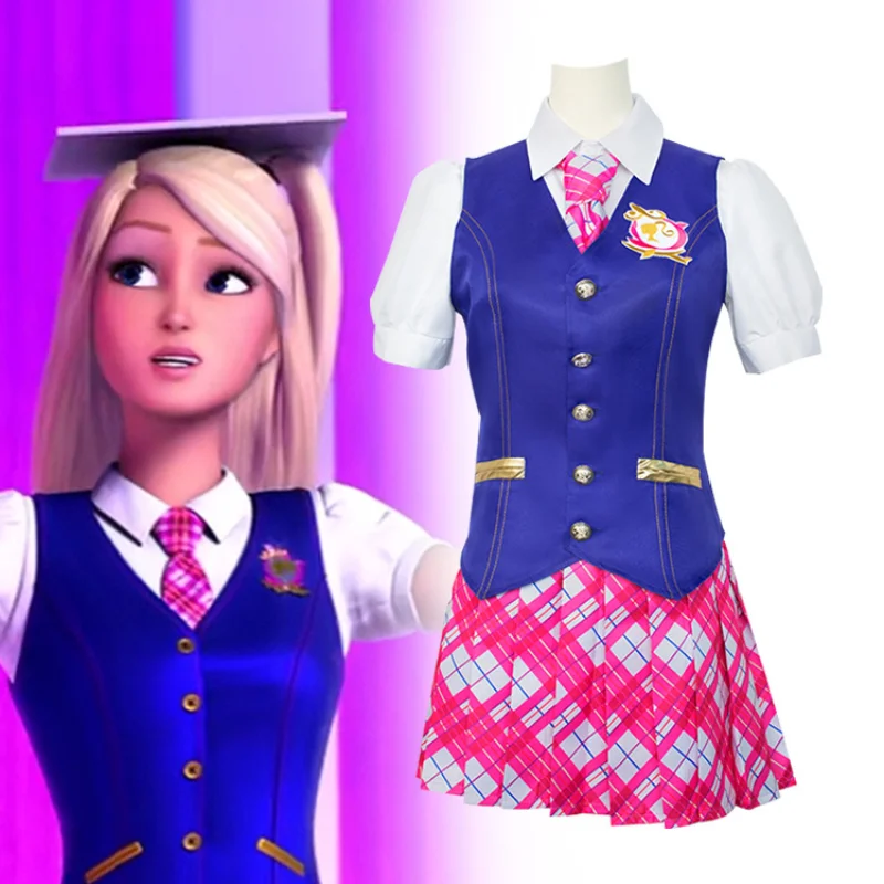 

Anime Princess Charm School Sophia Delancy JK Uniform Skirt Suit for Women Halloween Party Cosplay Costume