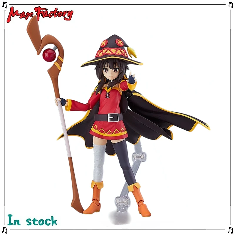 Фото Оригинальная фигурка Max Factory Figma # 407 Конао Субараси: Сделай мир прекрасным! Коллекционная фигурка аниме-персонажа Мегумин: модель, игрушка, подарок №1