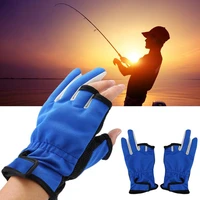 summer fishing gloves sun protection gloves anti slip breathable waterproof anti uv sport cycling ice silk outdoor running glove