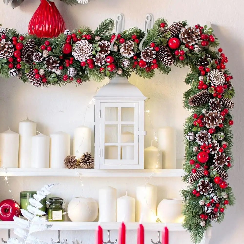 12 шт. Рождественские галстуки-гирлянды — многоразовые силиконовые вешалки для