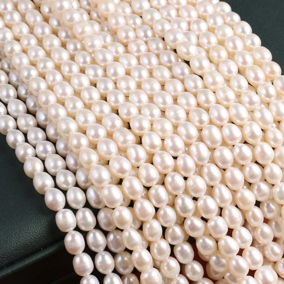 Natural Freshwater Mini Pearl Beads 7-8mm AAA  Elegant Loose Pearl Bead for Jewelry Making Diy Women Necklace Bracelet Crafts