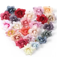 silk artificial flowers rose fake flowers for home decor garden party wedding marriage decoration diy bride wreath accessories