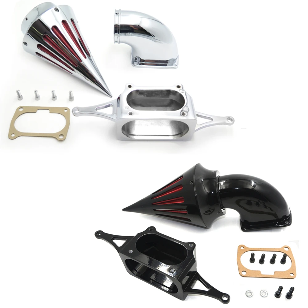 

Spike Air Intake Cleaner Kit For 2002-2010 Yamaha Roadstar Midnight Warrior Aftermarket Motorcycle Parts Chrome