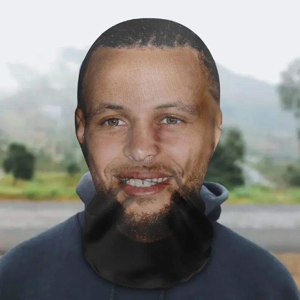 Маска Канье с 3D рисунком дракона эластичная сетчатая женская маска-Балаклава