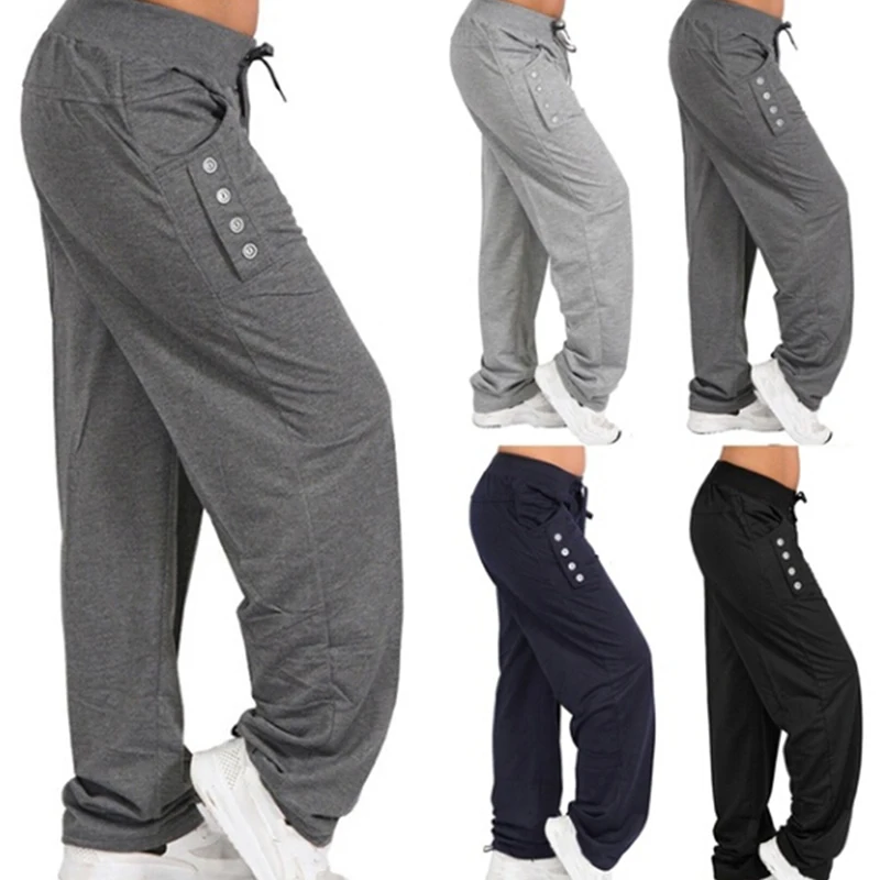 

New Sport Pants Men Running Pants With Pockets Training And Joggings Men Pants Pants Fitness Pants For Men 2021