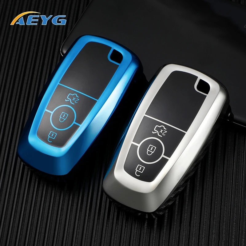 

TPU Car Key Case Cover Shell Fob For Ford Fusion Edge Mustang Explorer F150 F250 F350 Ecosport Mondeo For Lincoln MKC MKZ MKX