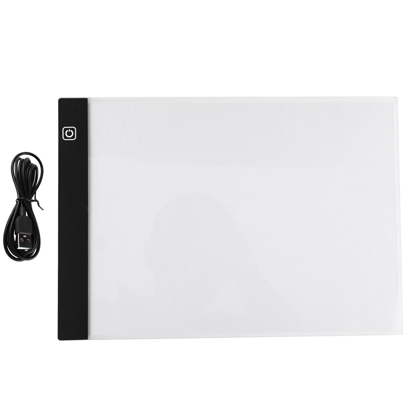 

Led Lighted Drawing Board Ultra A4 Drawing Table Tablet Light Pad Sketch Book Blank Canvas For Painting Acrylic Watercolor Paint