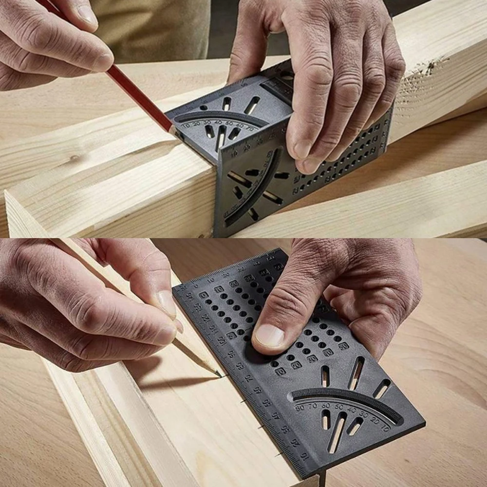 Линейка для деревообработки Т-образный измерительный прибор 90 градусов