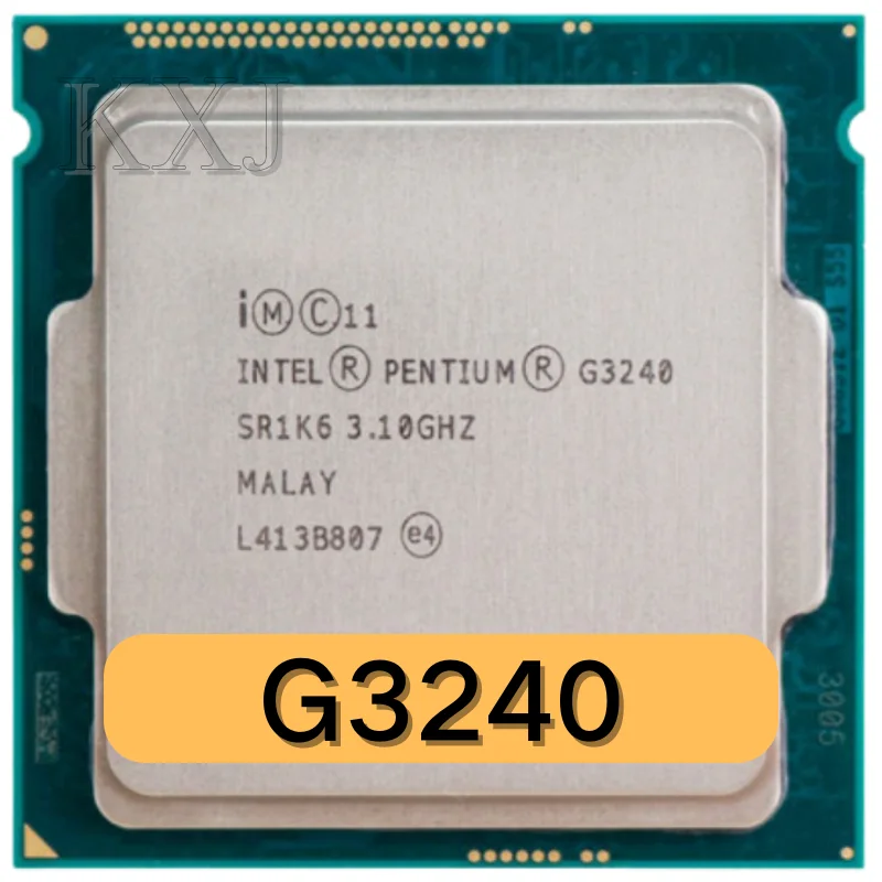 

Intel Pentium G3240 3.1 GHz Dual-Core CPU Processor 3M 53W LGA 1150