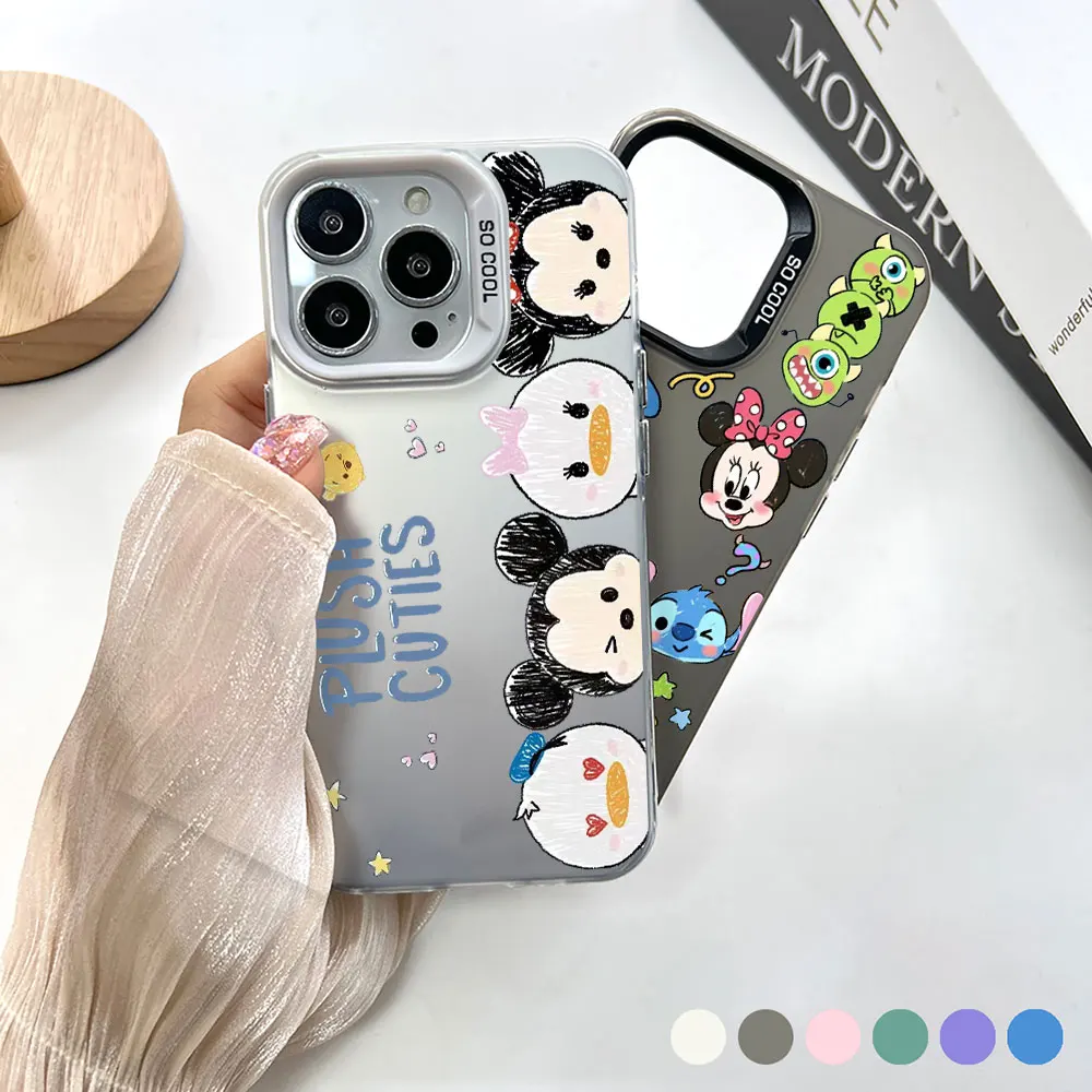Disney Mickey Mouse Cartoon PHONE CASE FOR VIVO Y30 Y30I Y27 Y22 Y21E Y21A Y21G Y21T Y21 Y20 Y17 Y16 Y15A Y15 Y9 Y7 Y03 S 4G 5G