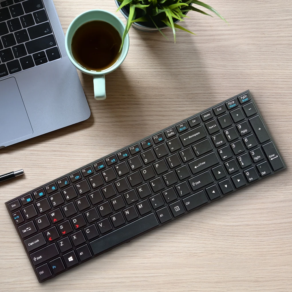 

Keyboard with Backlit Fluent Typing Input Device Keypads Replacement for Z7