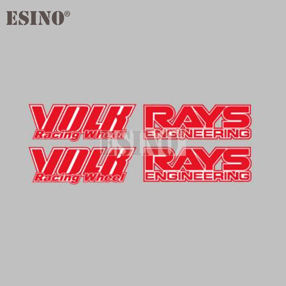 Автомобильный Стайлинг Volk Racing, классический обод колеса, декоративная виниловая наклейка, набор наклеек для RAYS Volk Racing TE37 TE37 SL TE37C