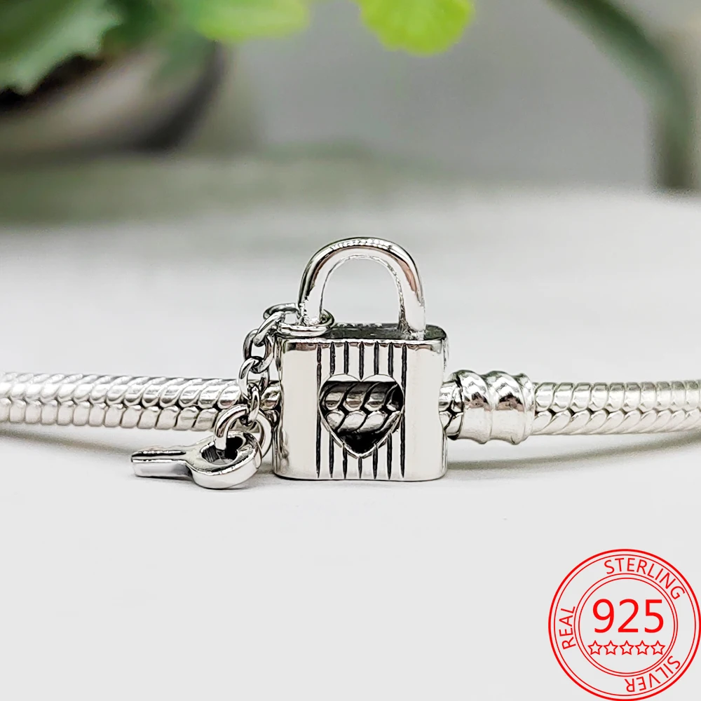 Подвеска висячий замок из серебра 925 пробы |